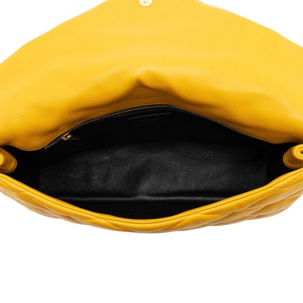 Saint Laurent Quilted Lambskin Puffer Sade Clutch - Picture 6 of 13